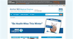 Desktop Screenshot of anchormillmedical.com